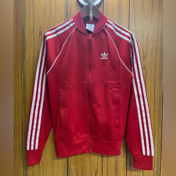 Adidas Originals red Superstar tracksuit - Picture 2 of 7
